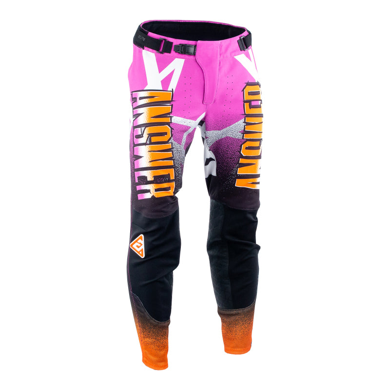 Answer 26 LE Elite Chaos Artifacts Pants 50 Years Purple/Black/Orange Size - 40
