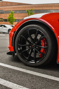 DBA 05-12 Corvette C6 w/Z06 pkg Front Slotted 5000 Series 2 Piece Rotor Assembled w/ Black Hat
