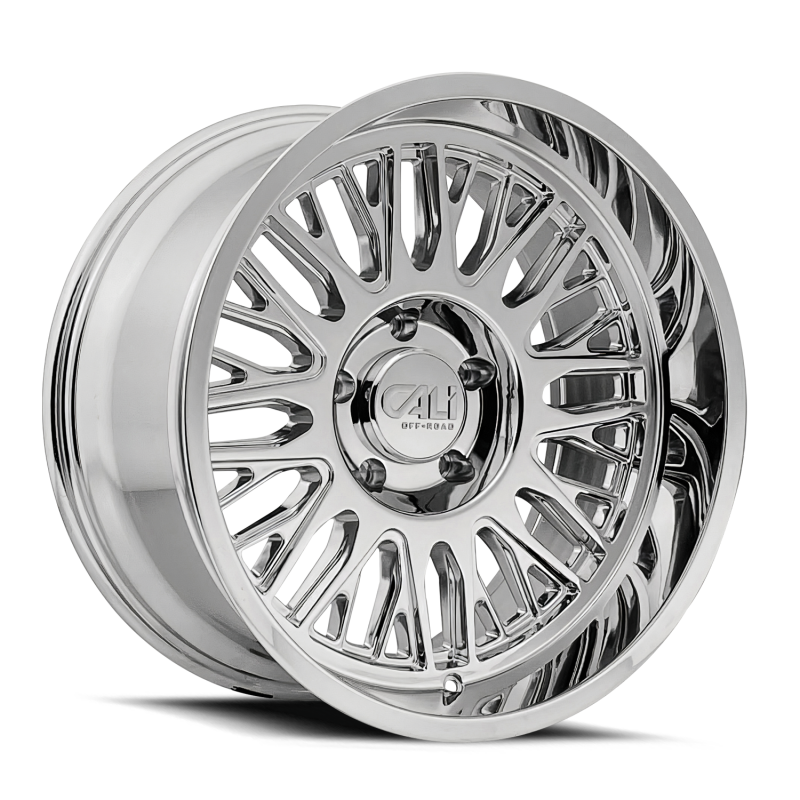 Cali Off-Road 9116 Vertex 20x10 / 6x135 BP / -25mm Offset / 87.1mm Hub Chrome Wheel