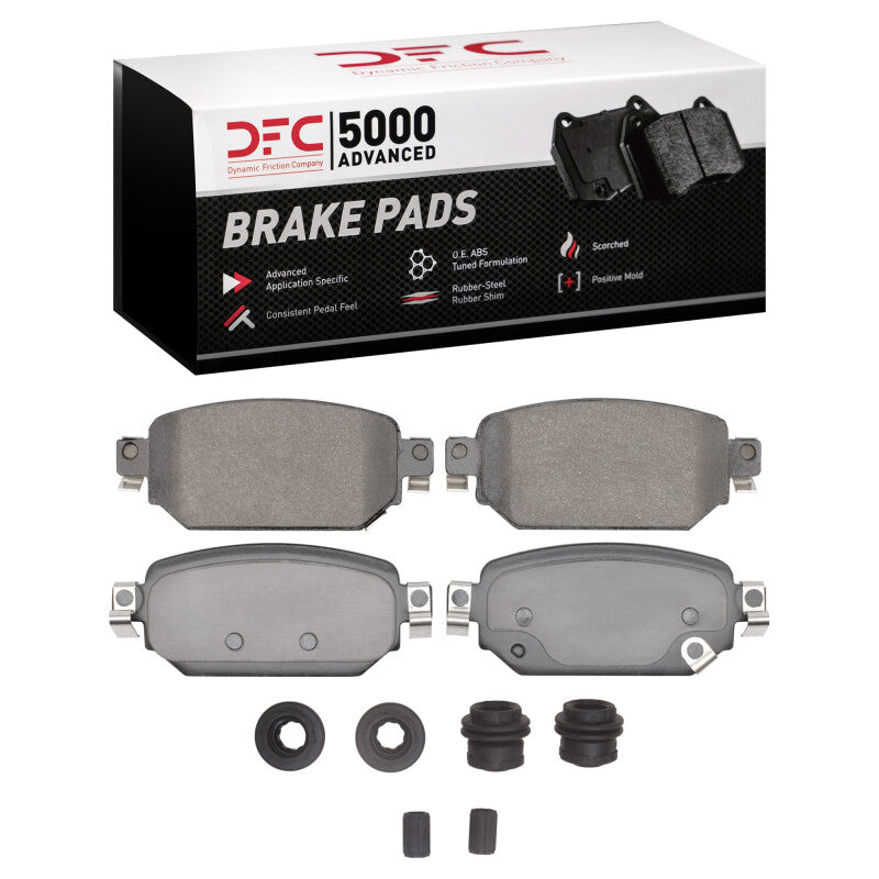 DFC 17-24 Mazda 3 Rear 5000 Advanced Ceramic Brake Pads and Hardware Kit