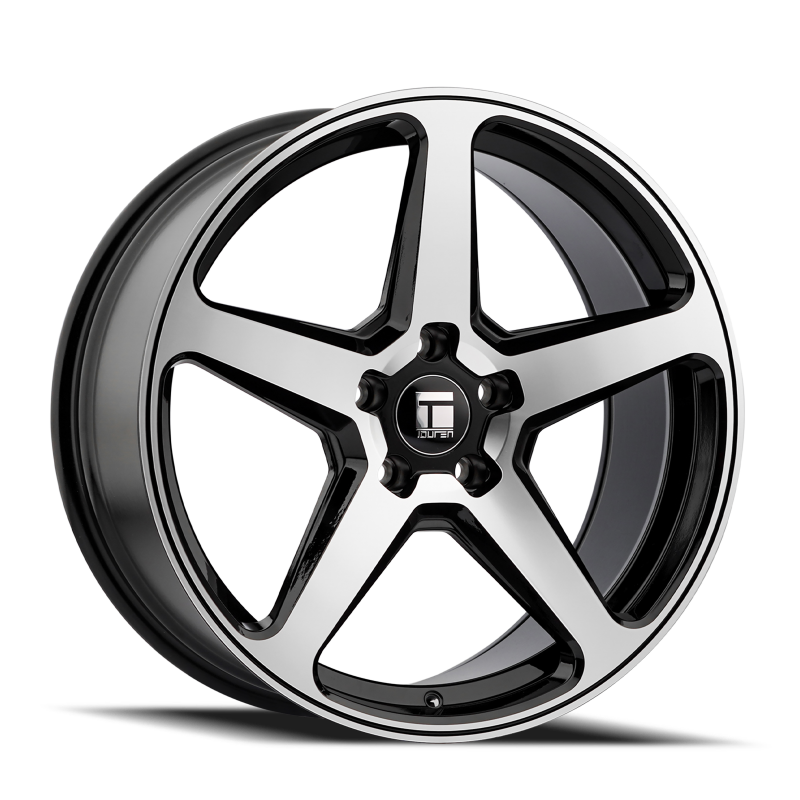 Touren 3296 TF96 20x9 / 5x120 BP / 35mm Offset / 72.56mm Hub Gloss Black Machined Wheel
