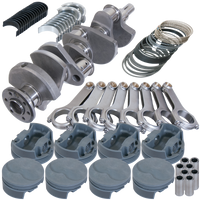 Eagle Chrysler 400 4.150in Crank 6.760in H-Beam -8cc Flat Top 4.375in Pistons Rotating Assembly