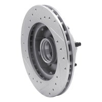 R1 Concepts R1 1983-1997 Ford AEROSTAR Front Right Drilled & Slotted Silver Brake Rotor
