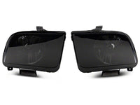 Raxiom 05-09 Ford Mustang Axial Series OEM Style Rep Headlights- Chrome Housing- Smoked Lens