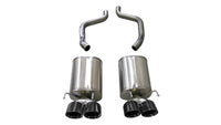 CORSA Performance Corsa 2009-2013 Chevrolet Corvette (C6) 6.2L Black Xtreme Axle-Back Exhaust w/4.5in Tips