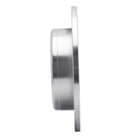 R1 Concepts R1 04-10 Chevrolet Epica (Mexico) Rear Right Drilled & Slotted Silver Brake Rotor