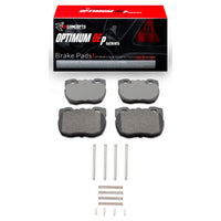 R1 Concepts R1 94-99 Land Rover Discovery Front Optimum OE Pads & Hardware Kit