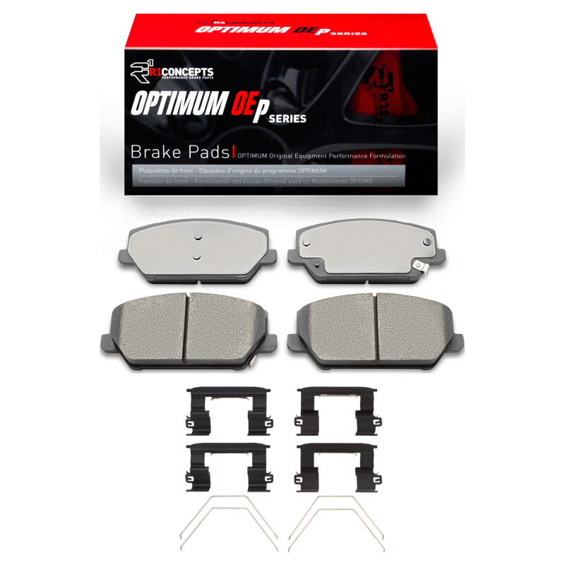 R1 Concepts R1 2019-2022 Hyundai Veloster N Front R1 Optimum OE Pads & Hardware Kit