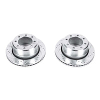 PowerStop Power Stop 11-12 Ram 3500 Rear Drilled & Slotted Rotor - Pair