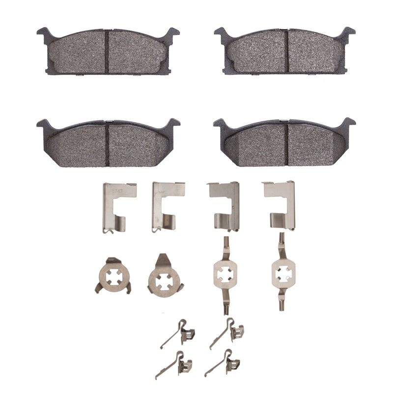 R1 Concepts R1 89-94 Geo Metro Front Semi Met Pads & Hardware Kit