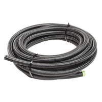 Snow Performance Snow 8AN Braided Stainless PTFE Hose - 30ft (Black)