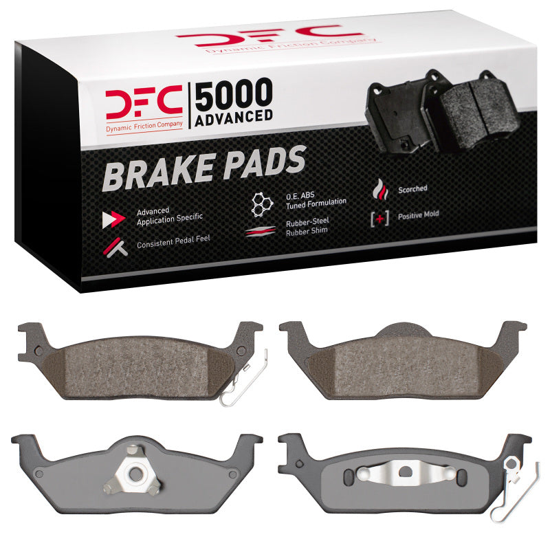 DFC 10-11 Ford F-150 RWD Rear 5000 Advanced Ceramic Brake Pads