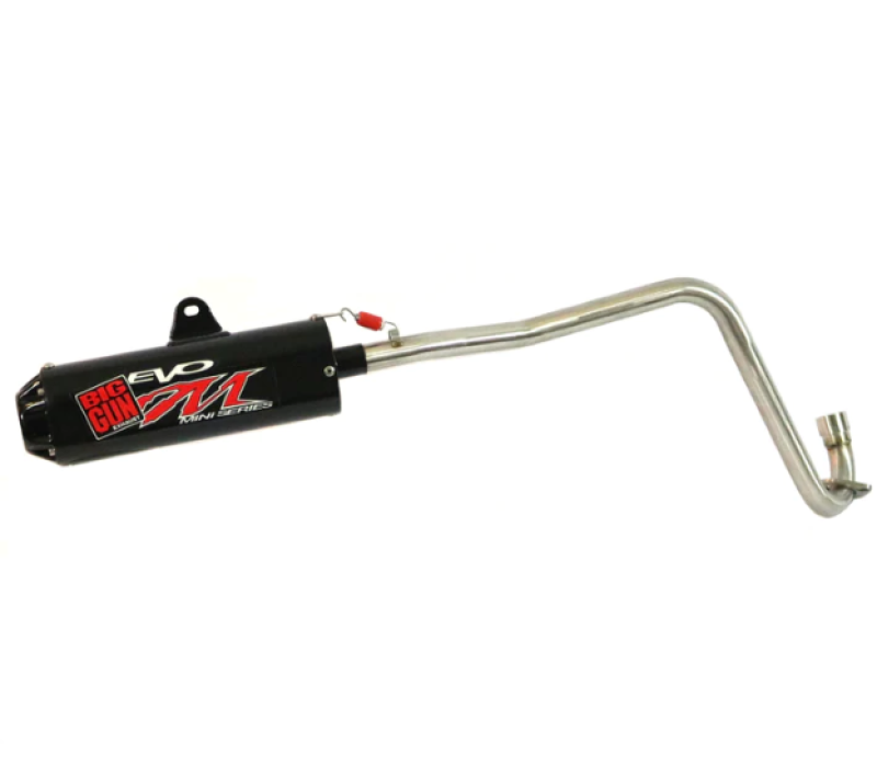 Big Gun 08-21 Polaris Outlaw 50 Evo M Series Black Out Full System Exhaust