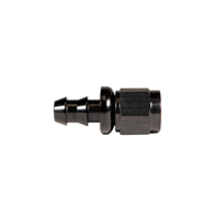Fleece Performance Universal -8AN Straight to Hose Barb - Black