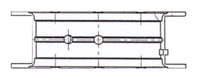 ACL 1997+ Chevy V8 4.8/5.3/5.7/6.0 Gen 3 .20mm Oversized Main Bearing Set