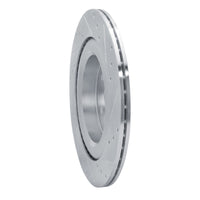 R1 Concepts R1 19-25 Subaru ASCENT Rear Left Drilled & Slotted Silver Brake Rotor
