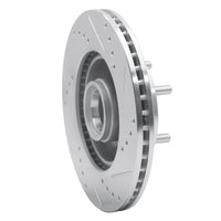 R1 Concepts R1 82-87 Volvo 740 Front Left Drilled & Slotted Silver Brake Rotor