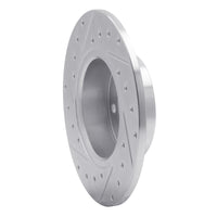R1 Concepts R1 91-95 Alfa Romeo 164 Rear Right Drilled & Slotted Silver Brake Rotor