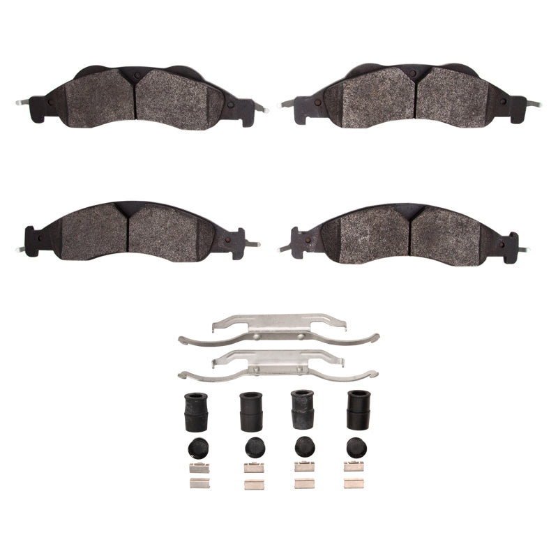 R1 Concepts R1 07-09 Ford Expedition Front Super Duty Pads & Hardware Kit