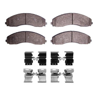 R1 Concepts R1 17-24 Ford F-450 Super Duty Front/Rear Performance Off-Road/Tow Brake Pads & Hardware Kit