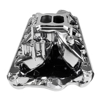Edelbrock RPM Air-Gap Small Block Ford 351W Intake Manifold - Chrome Plasma Finish