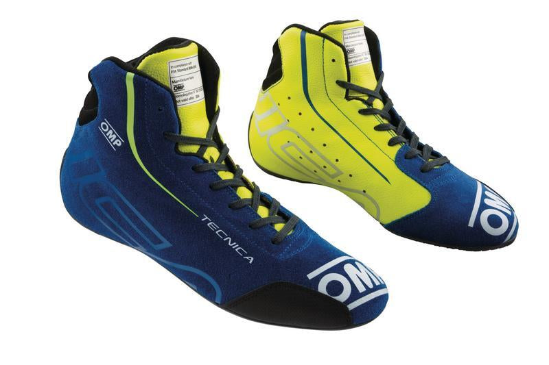 OMP TECNICA SHOES my2025 FIA 8856-2018 BLACK / RED SZ 48