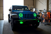 ORACLE Lighting Oracle Jeep Wrangler JK 07-18 LED Waterproof Fog Light Kit - ColorSHIFT