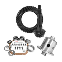 Yukon Gear & Axle Yukon Gear 10.5in Ford 4.56 Rear Ring & Pinion Install Kit 35 Spline Positraction