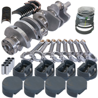 Eagle Ford 351C 3.850in Crank 6.000in I-Beam Rods -3cc Flat Top 4.040in Pistons Rotating Assembly