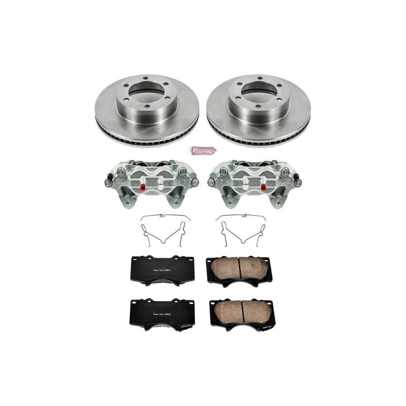 PowerStop Power Stop 00-06 Toyota Tundra Front Autospecialty Kit w/Cals