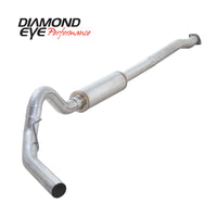 Diamond Eye Performance Diamond Eye KIT 4in Catback Single GAS AL FORD 3.5L F150 ECO-BOOST 11-13
