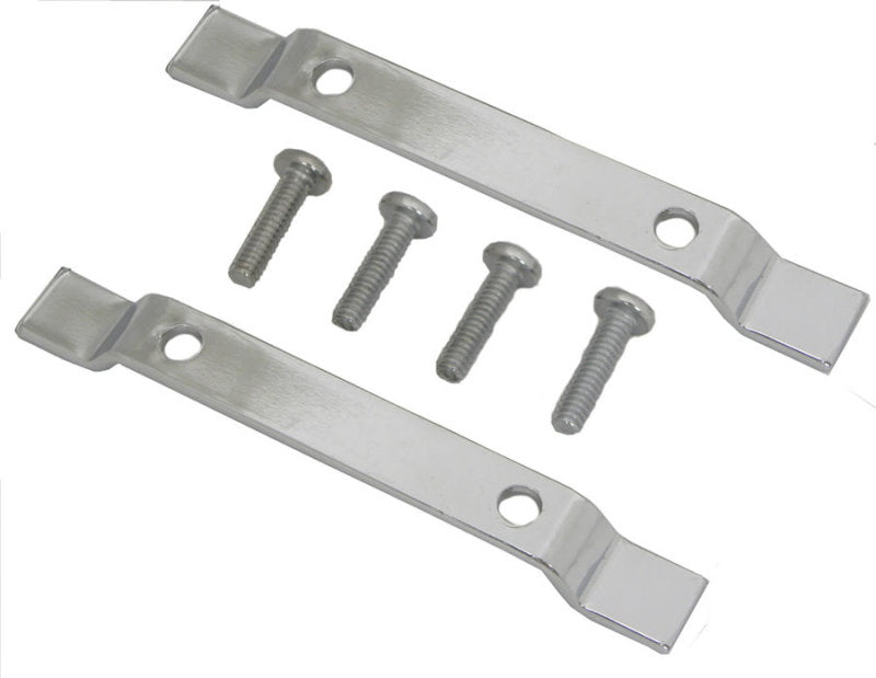 Mustang Motorcycle Mustang Sissy Bar Pad Brackets(Pair) with 4 Screws