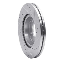 R1 Concepts R1 02-02 Kia SEDONA Front Left Drilled & Slotted Silver Brake Rotor