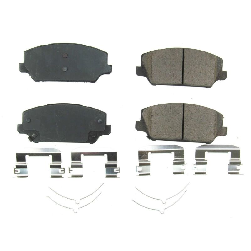 PowerStop Power Stop 17-18 Kia Cadenza Front Z17 Evolution Ceramic Brake Pads w/Hardware