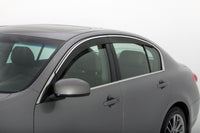 Husky Liners 06-10 Infiniti M45/35 Ventvisor Low Profile (6pc) - Chrome