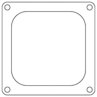 Cometic Gasket Cometic Holley 4500 Dominator .060in Fiber Carburetor Gasket - 4.775in x 4.775in - Open Plenum