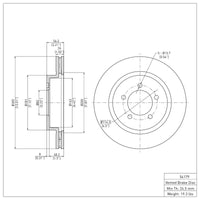 DFC 02-05 Ford Explorer Front Brake Rotor
