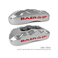 Baer Brakes 97-04 Chevrolet Corvette 14in Pro+ Front SDZ Brake Kit - Silver