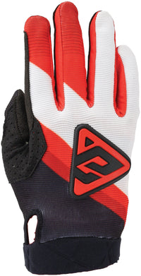 Answer Peak Flo Gloves Black/Red/White Youth - XS