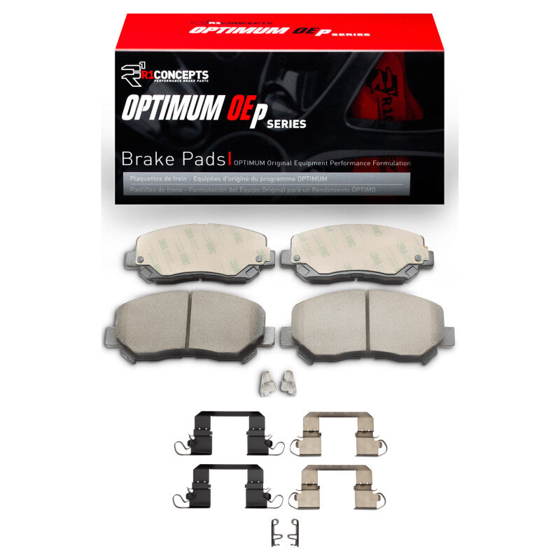 R1 Concepts R1 2013-2016 Chrysler 200 Front R1 Optimum OE Pads & Hardware Kit