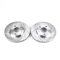 PowerStop Power Stop 94-04 Ford Mustang Front Evolution Drilled & Slotted Rotors - Pair