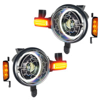 ORACLE Lighting Oracle 2021+ Ford Bronco Oculus Bi-LED Projector Headlights w/ Heated Lenses