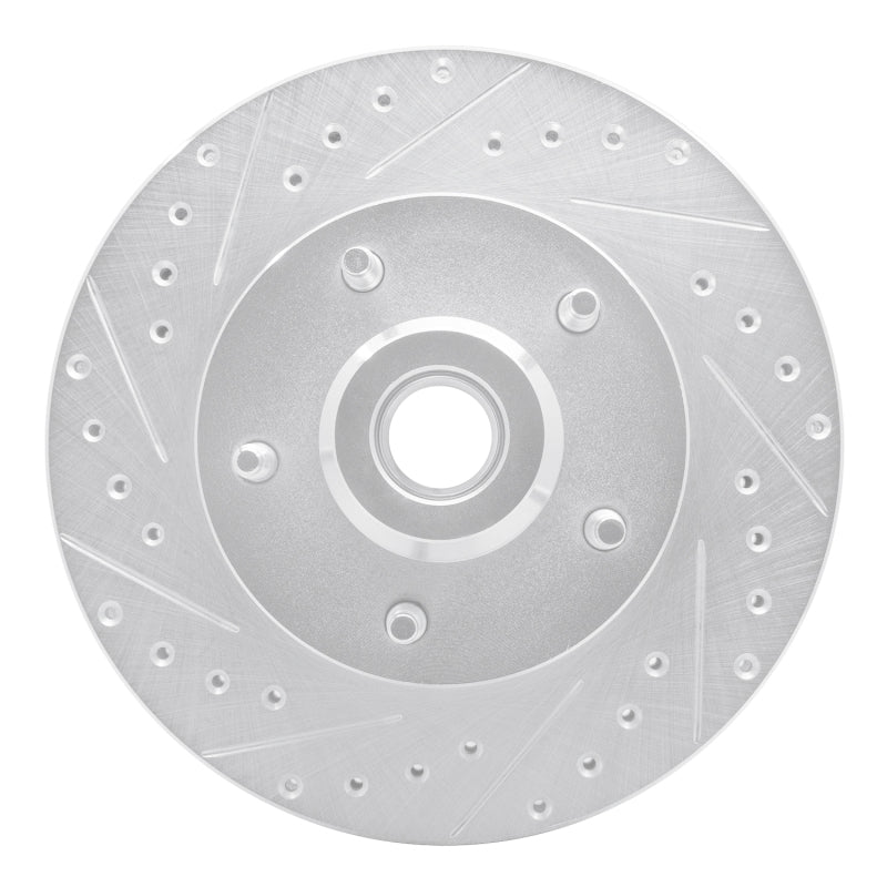 R1 Concepts R1 03-03 Dodge Ram 1500 Van Front Left Drilled & Slotted Silver Brake Rotor