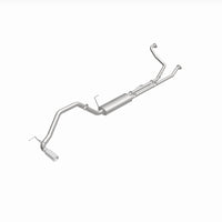 MagnaFlow CatBack 07-15 Nissan Titan V8 LGAS/LFLEX Single MF Polished Stainless Exhaust
