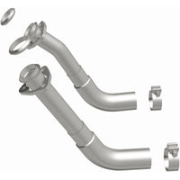 MagnaFlow 66-72 Chevy C10 Pickup V8 2-Piece Front Exhaust Pipe Kit (2in Tubing/Clamps/Inlet Flanges)