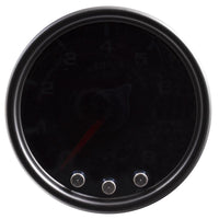 Autometer Spek-Pro Gauge Water Press 2 1/16in 120psi Stepper Motor W/Peak & Warn Blk/Smoke/Blk