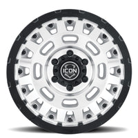 ICON Hammer Pro 17x8.5 / 5x150 / 25MM / 5.75in BS - Silver Machined