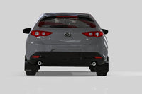 Rally Armor 19-26 Mazda3 Hatchback Black UR Mud Flap w/Dark Grey Logo