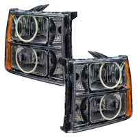 ORACLE Lighting Oracle 07-13 GMC Sierra SMD HL - Round Ring Design - ColorSHIFT