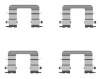TEXTAR 82502400 Brake Pad Fitting Kit